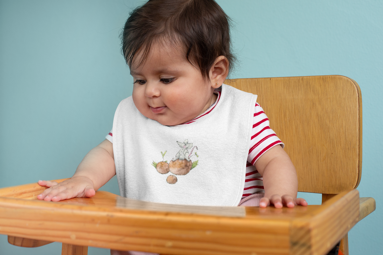 Image front Bib - Little mouse