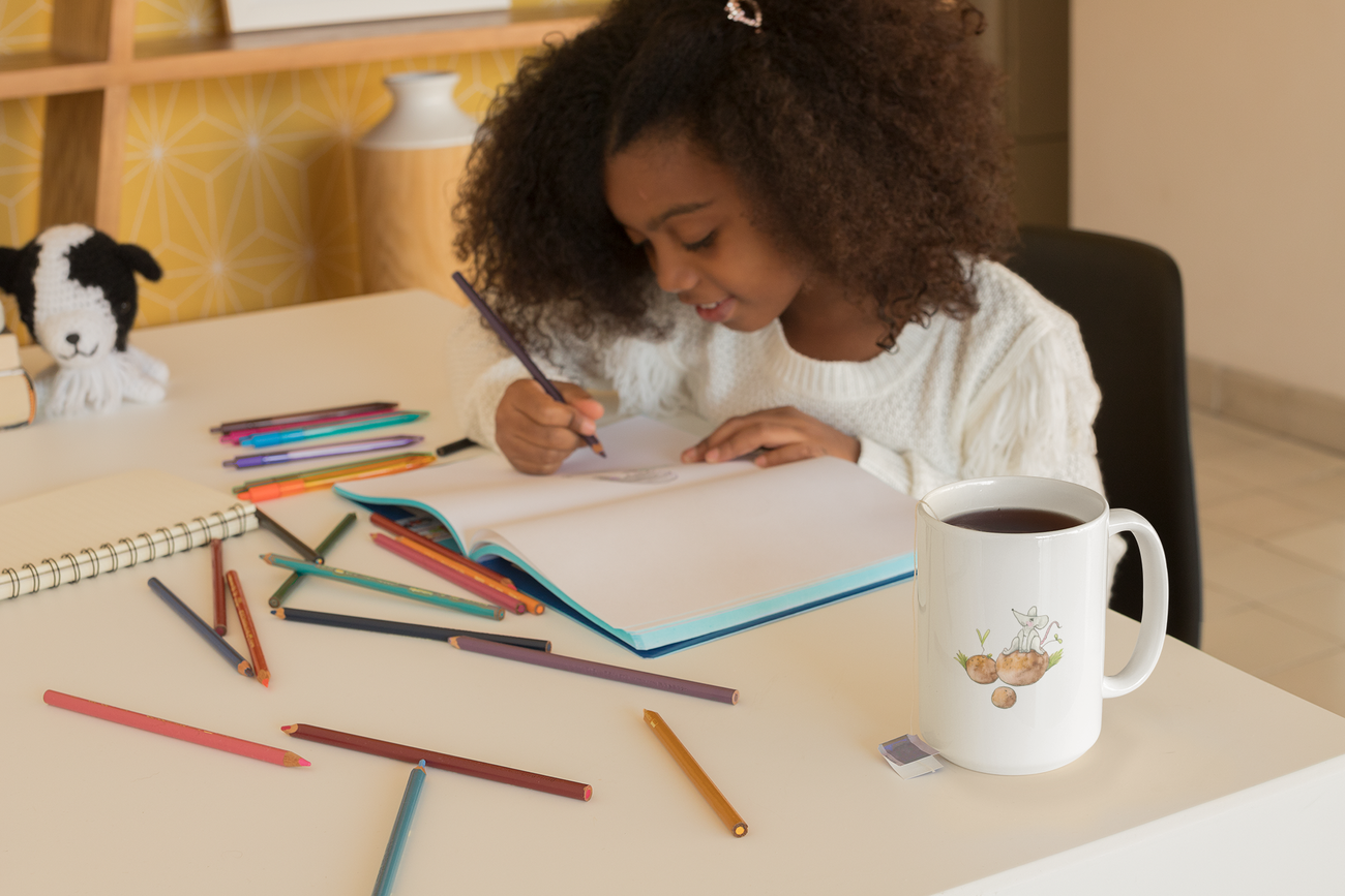 Image front Ceramic mug - Little mouse