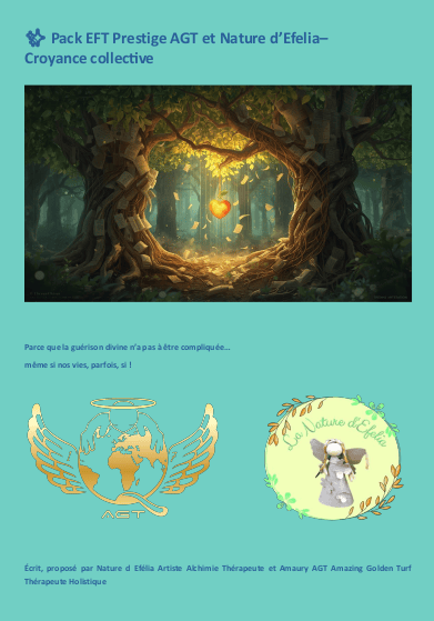 Image front Libérez-vous des Croyances Collectives — Pack EFT Prestige par AGT Amazing Golden Turf
