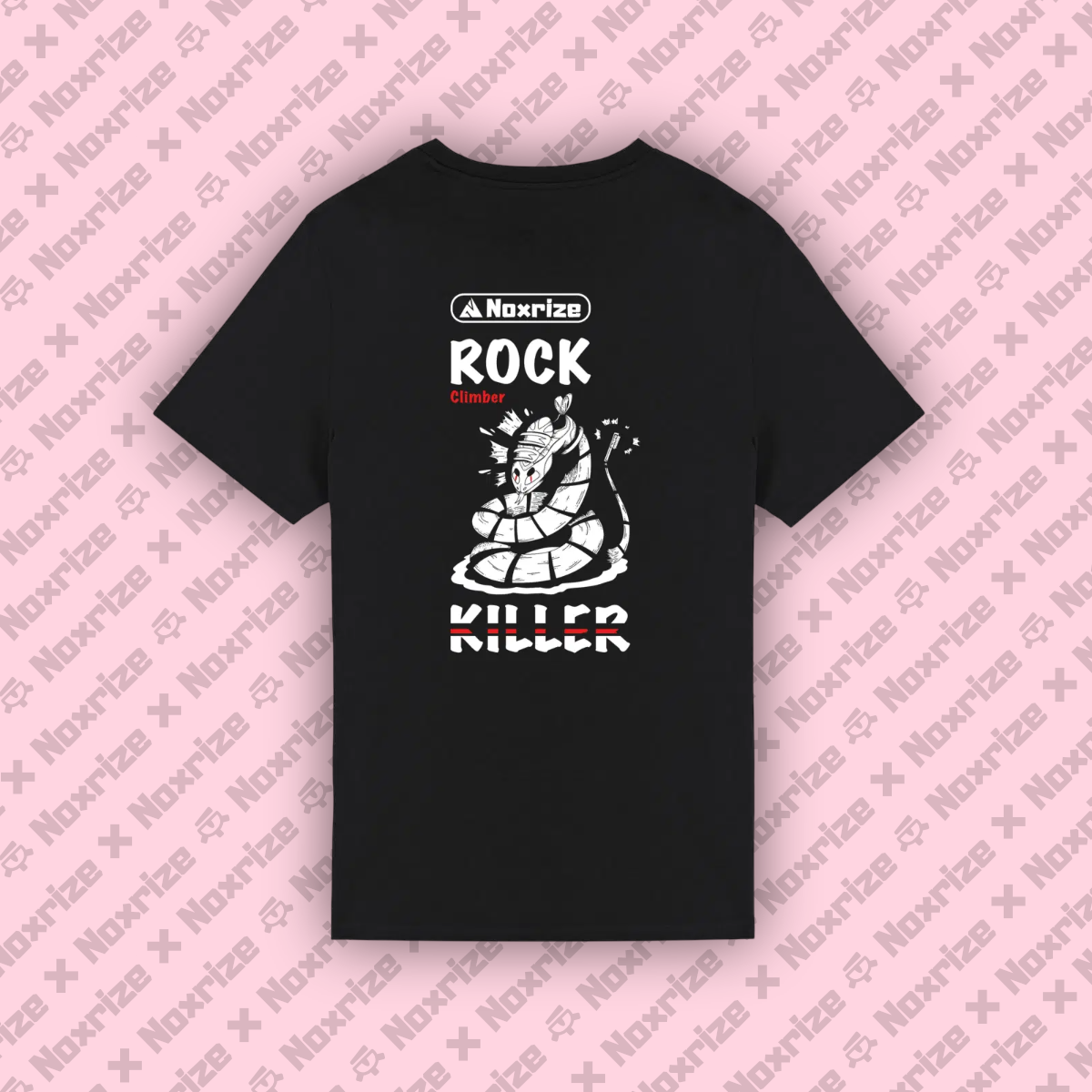 Image back Gravi Tee « Rock killer » V2 [unisexe/noir]