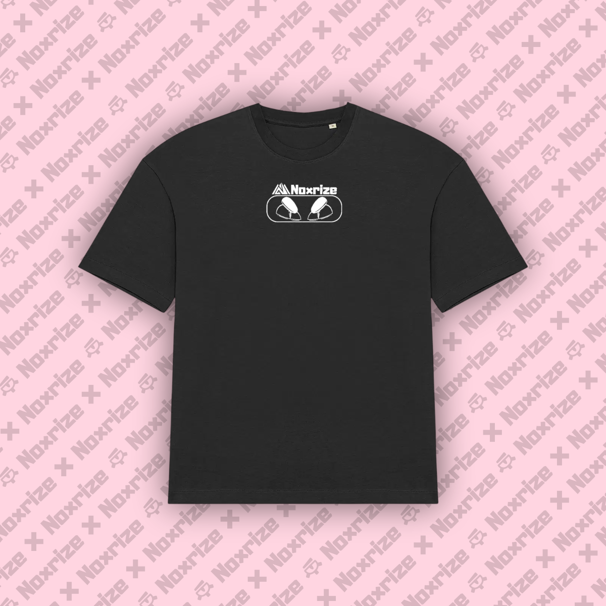 Image back  T-shirt oversized unisexe « Rock killer » noir (Noxrize escalade)