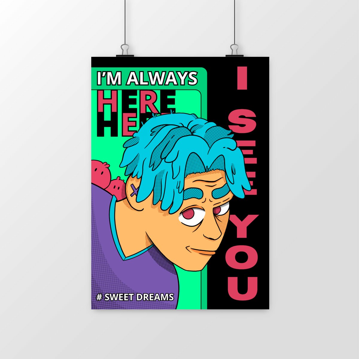 Image back Poster « Shady big brother »