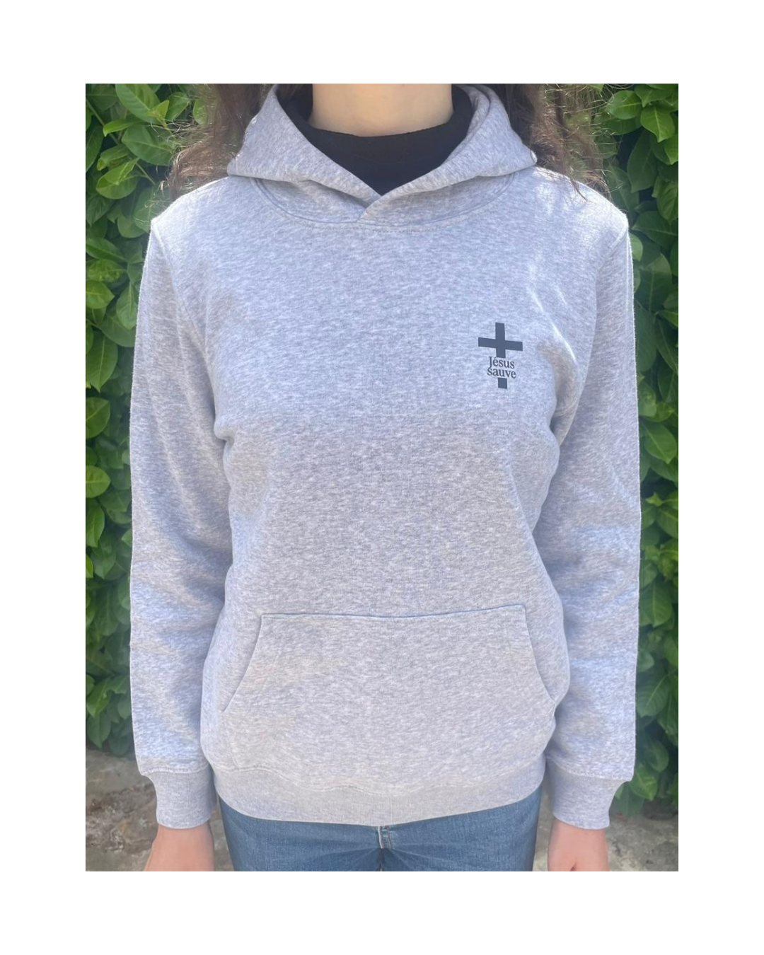 Sweat léger enfant - Croix Jésus sauve
