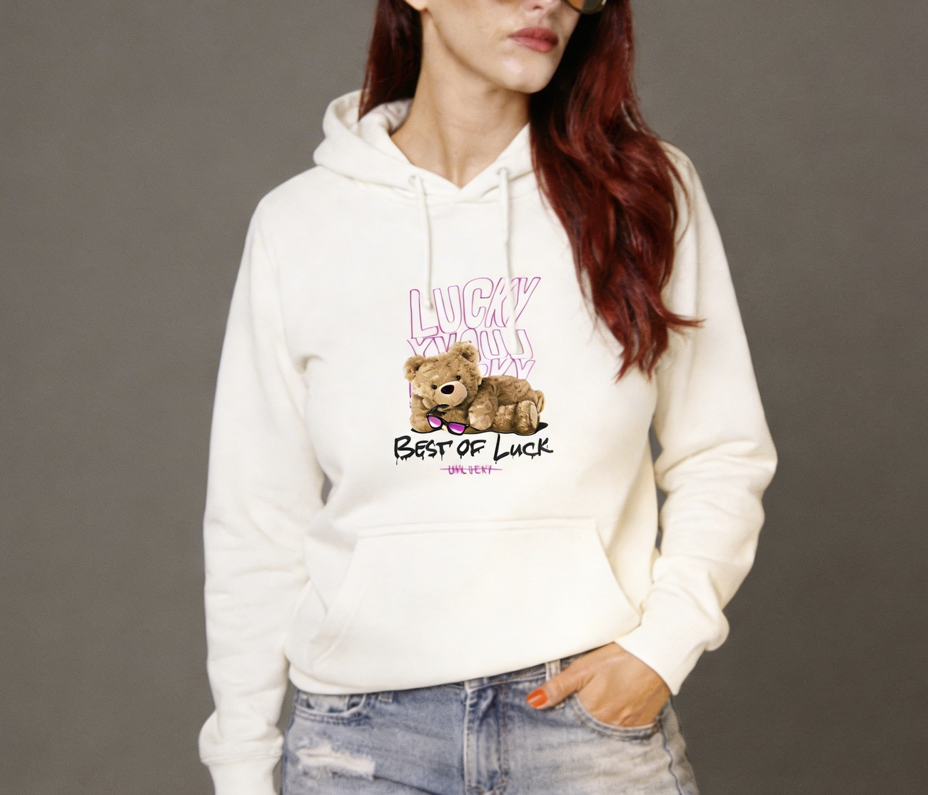 Image front Sweat "lucky"