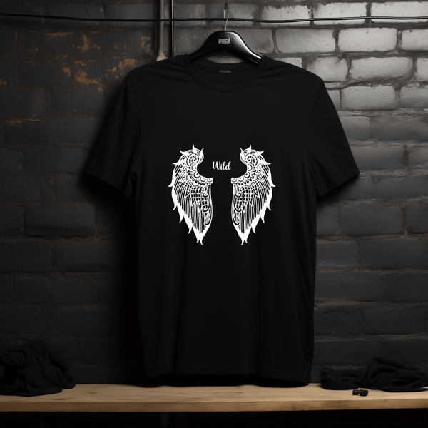 Image front T-shirt homme king size wild