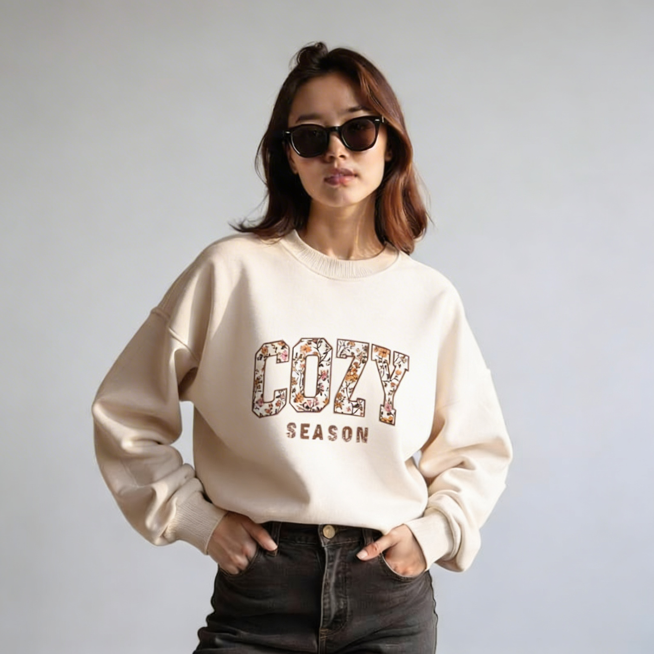 Image front Sweat "cozy season" 🌸🍂