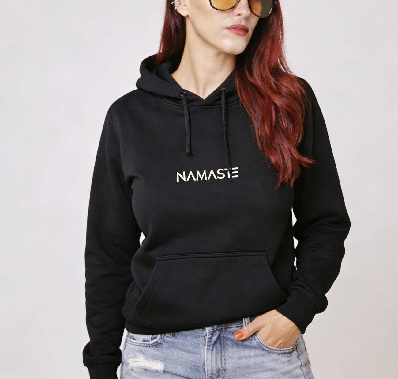 Image front Sweat léger "namasté"