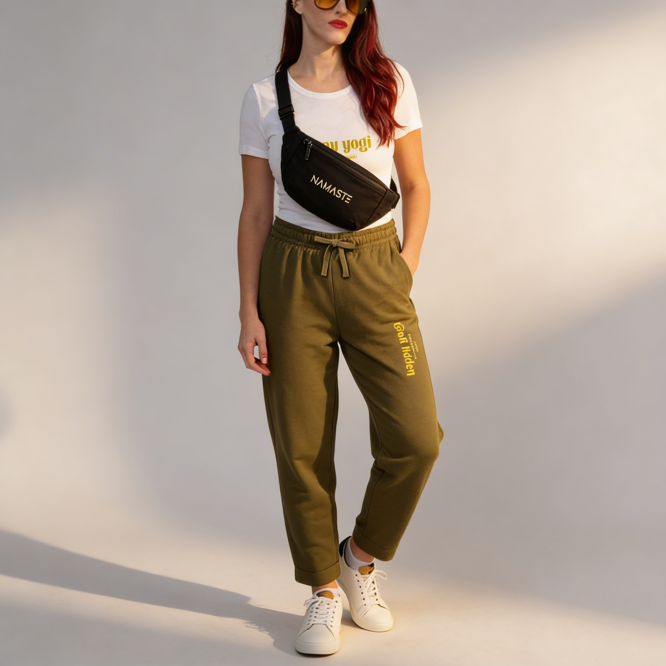 Image front Sac banane "namasté"☀️