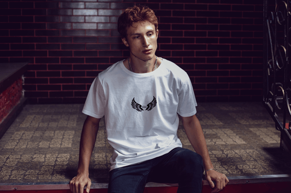 Image front t-shirt king size homme