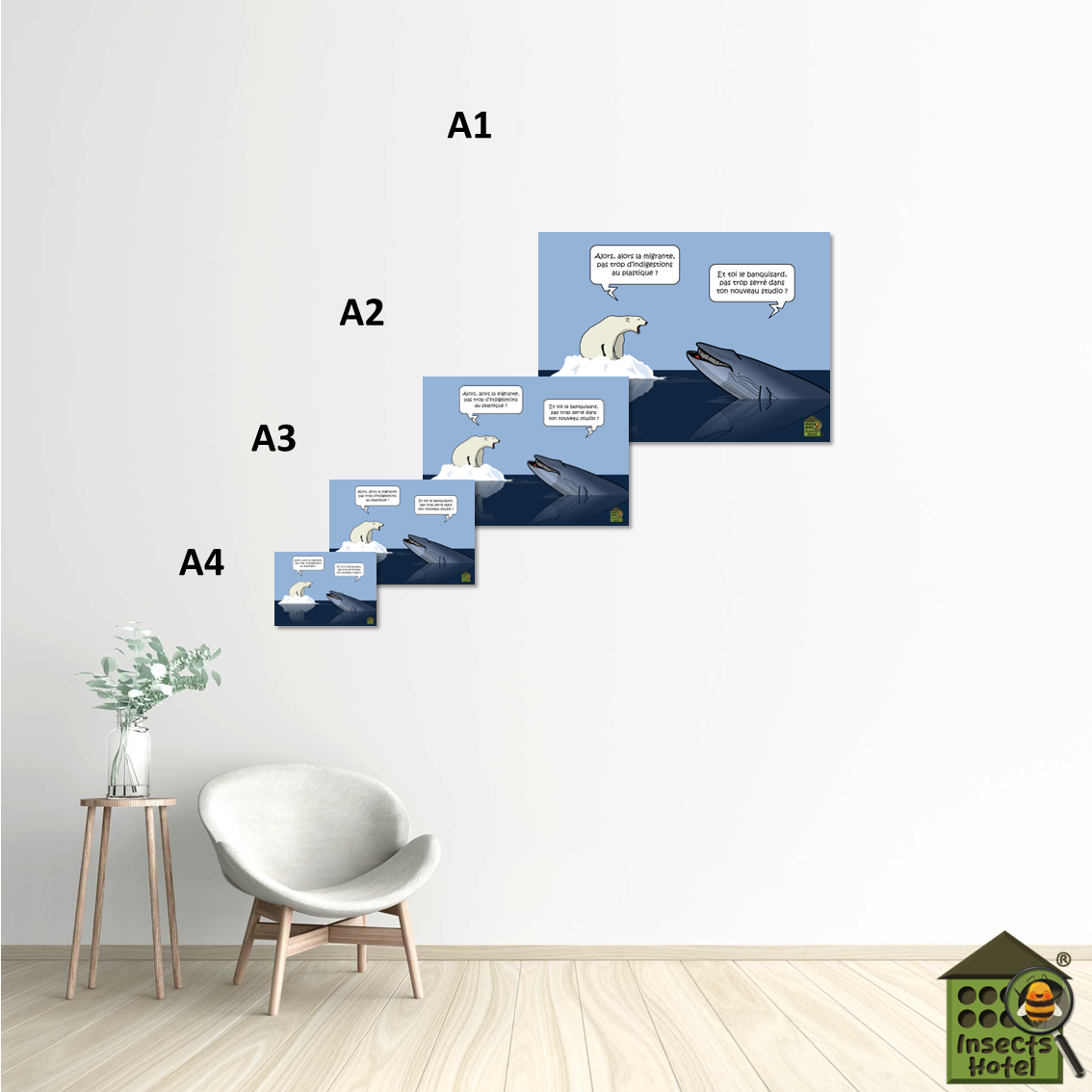 Image back Poster - "Chambrage arctique"