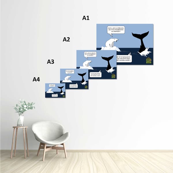 Image back Poster - "Chambrage arctique"