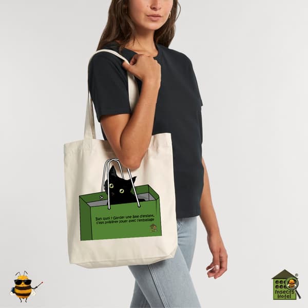 Image front Totebag épais - "Sac mis en abyme"