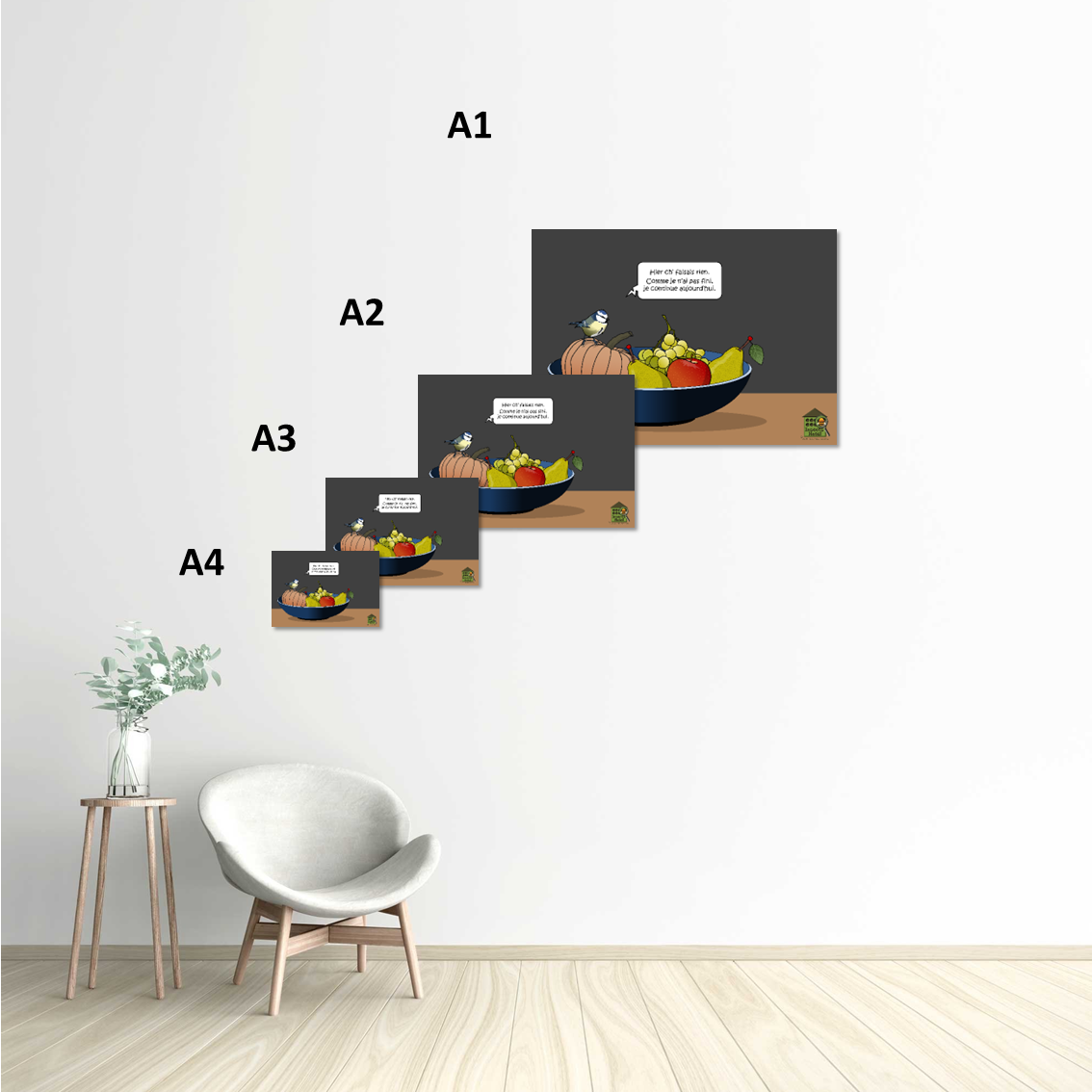 Image back Poster - "Eloge de la tranquilité"