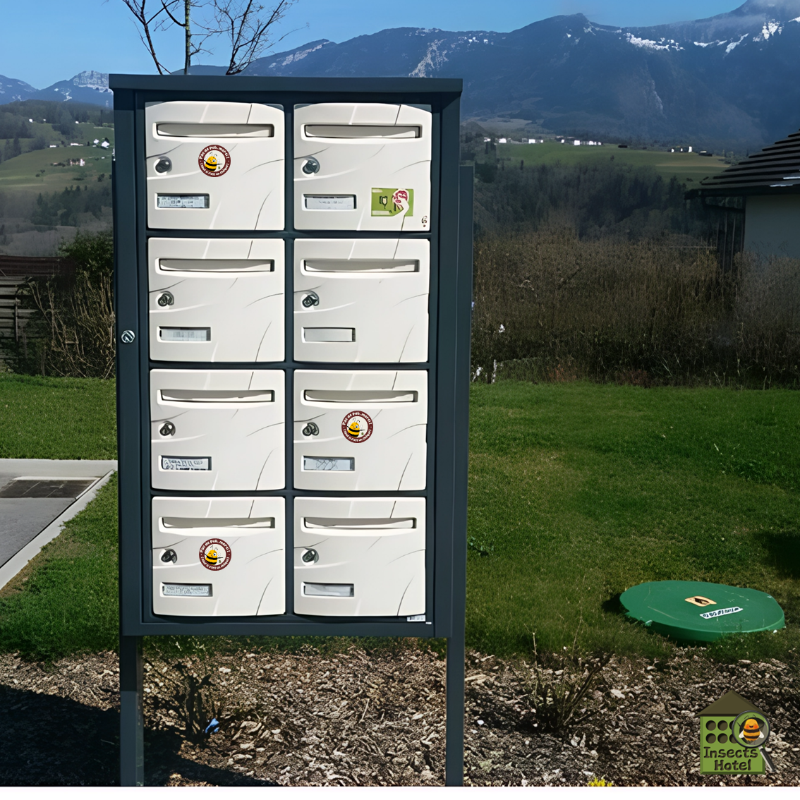 Image back Autocollant - Pas de pub, merci