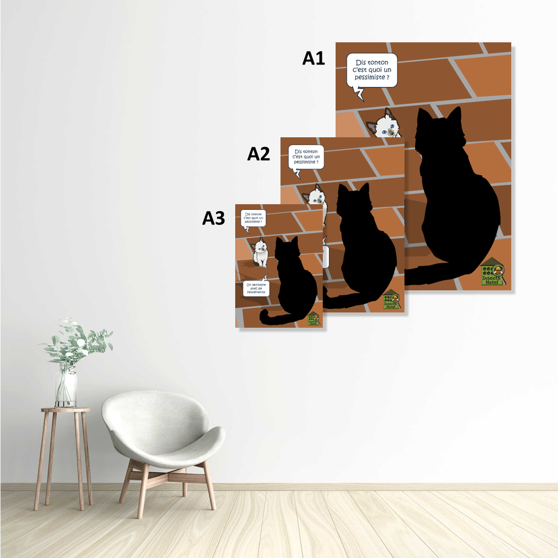 Image back Poster - "Le poids de l'expérience"