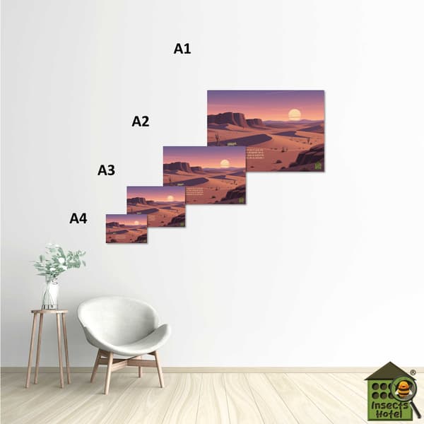 Image back Poster - "Pensées"