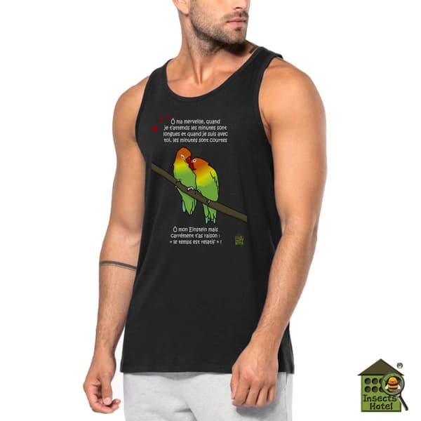 Image du produit Débardeur - Homme - "Le temps est relatif"