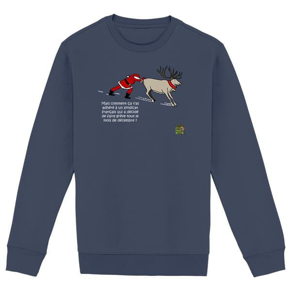 Image front Sweat épais - femme ou homme - "Pull de Noël"