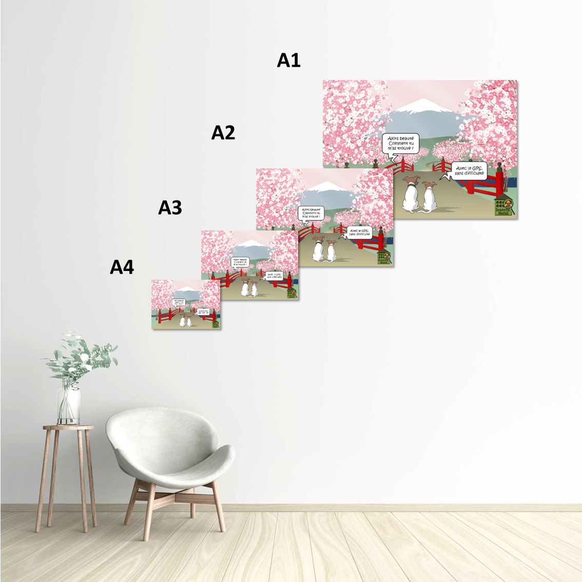 Image back Poster - "Quiproquo de chien"