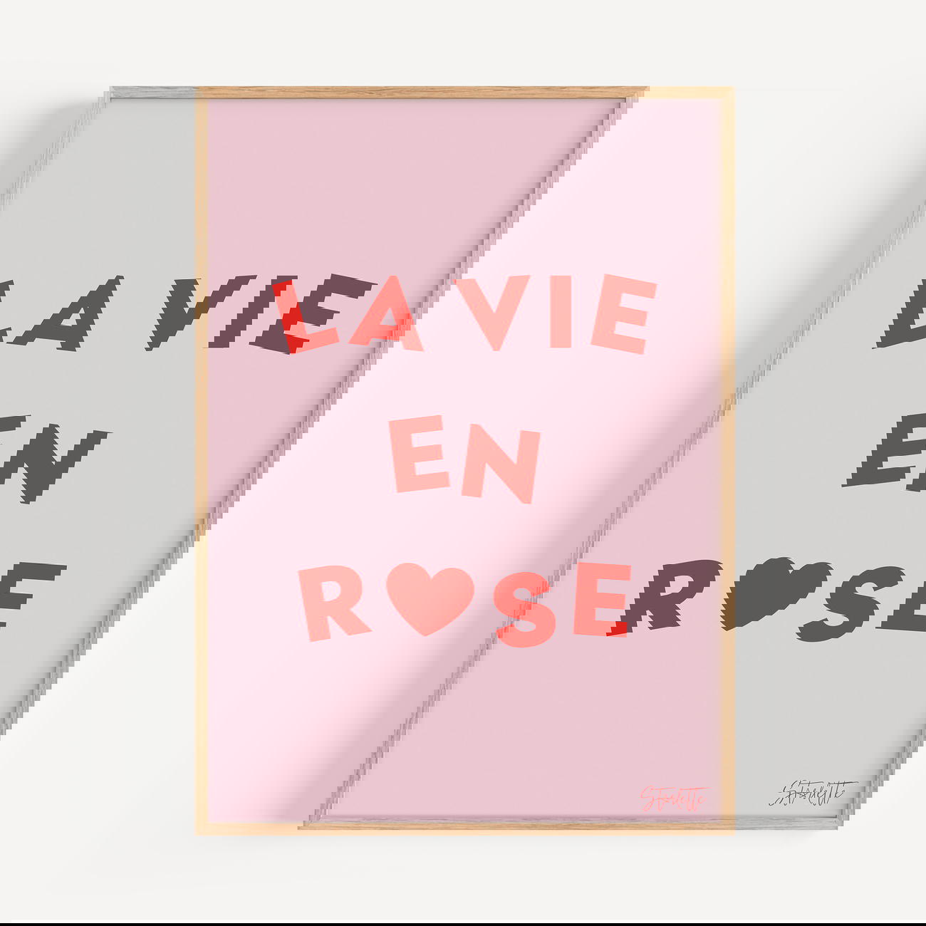 Image front La vie en rose Poster