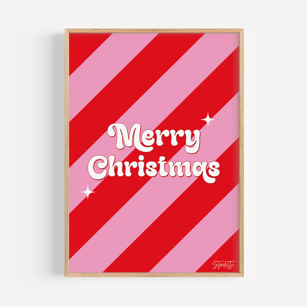 Image front Merry christmas Poster