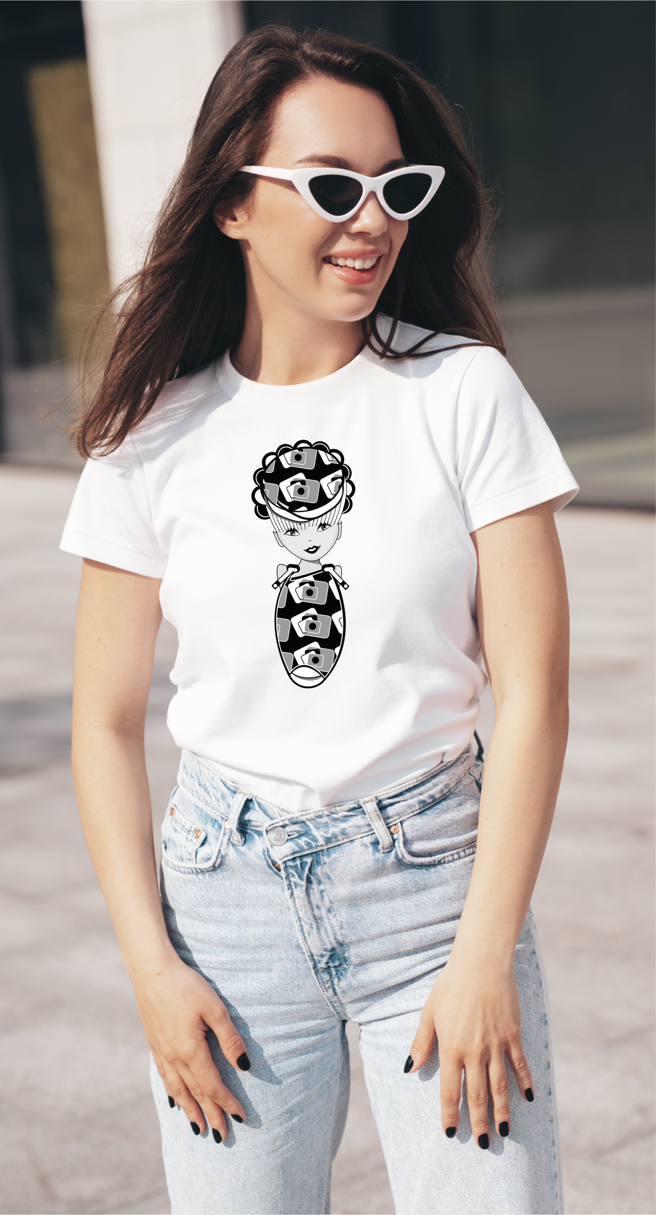 Image front T-shirt Femme Classique LM06