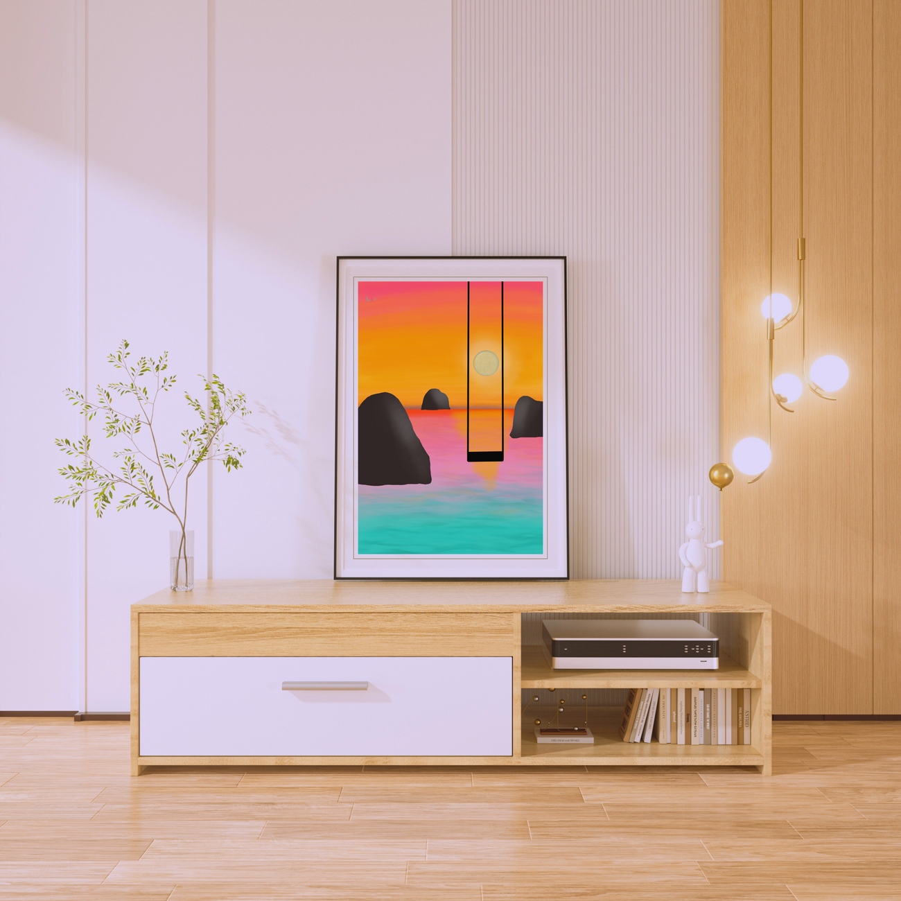 Image back Poster ~ Sweet sunset