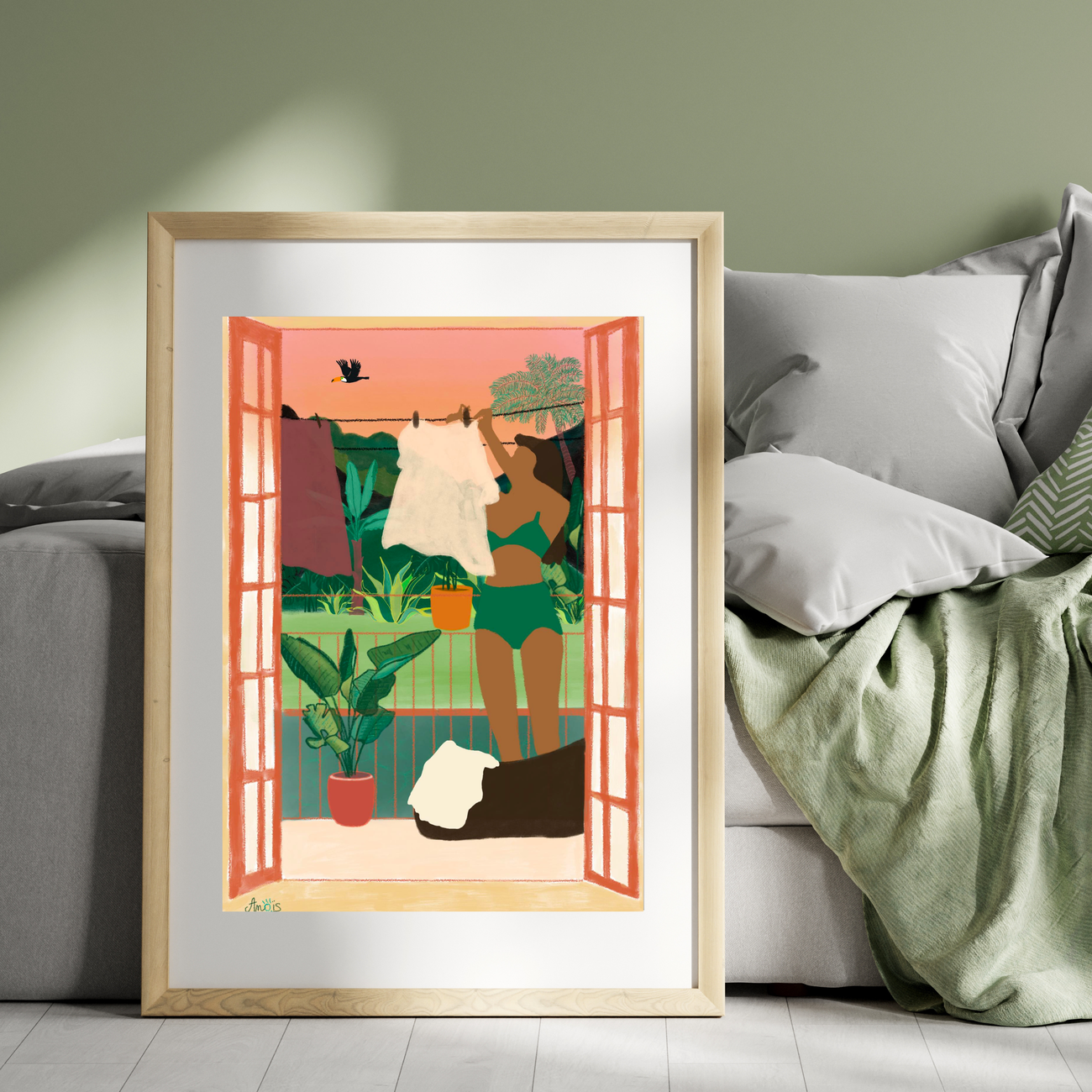 Image back Poster ~ Early evening 