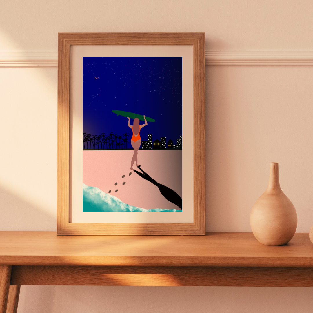 Image back Poster ~ Surf dreams 