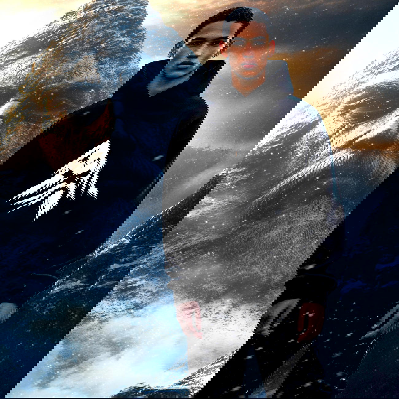 Image front Sweat à capuche Unisexe Montagne Des Ancêtres