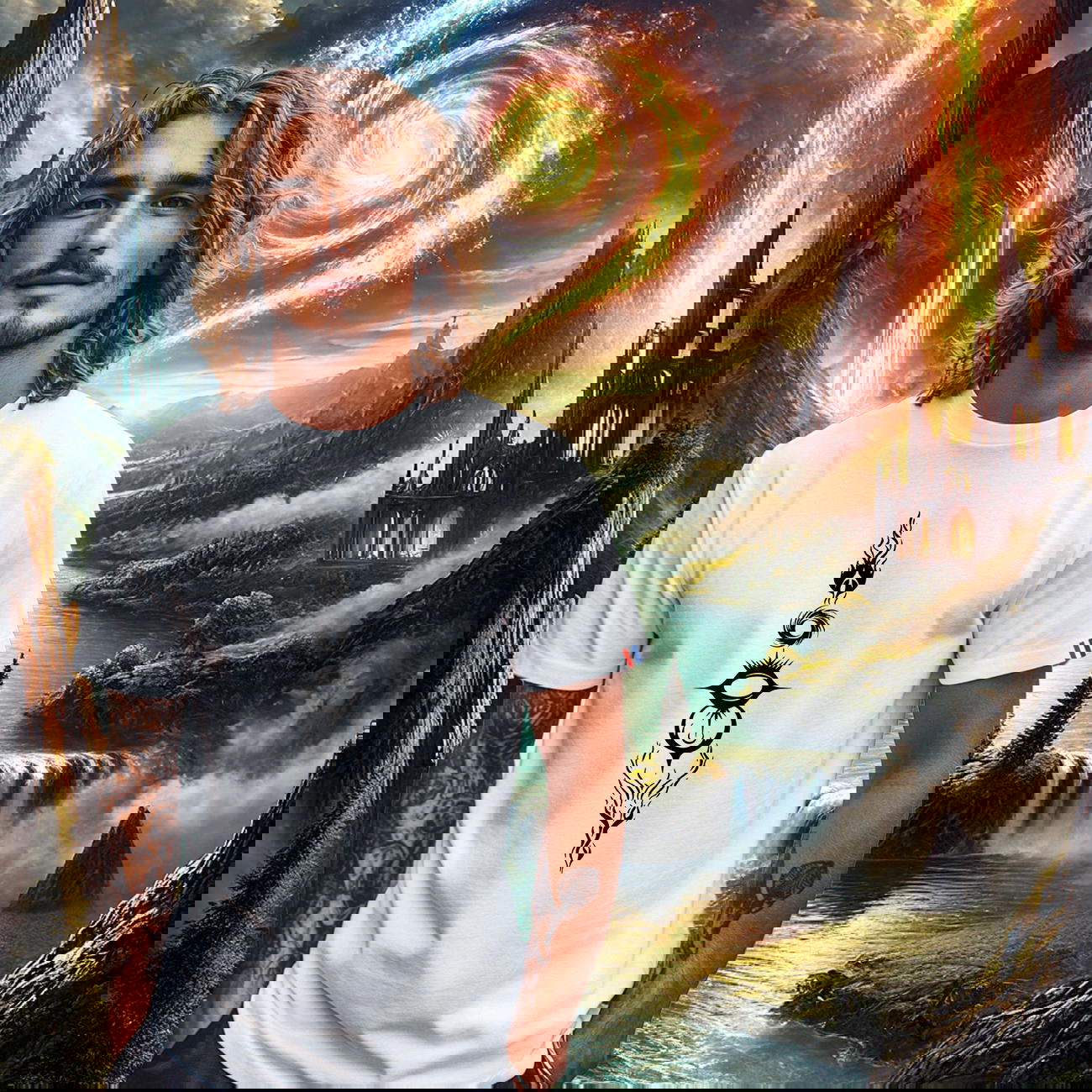 Image front T-shirt Homme Made in France L'Éveil Des Éléments