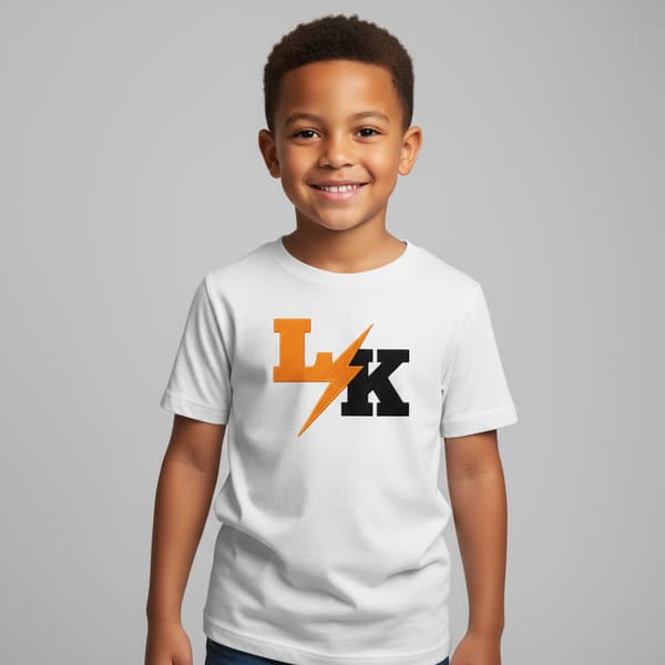 Image front T-shirt LK ™ Enfant  Epais garçons et filles