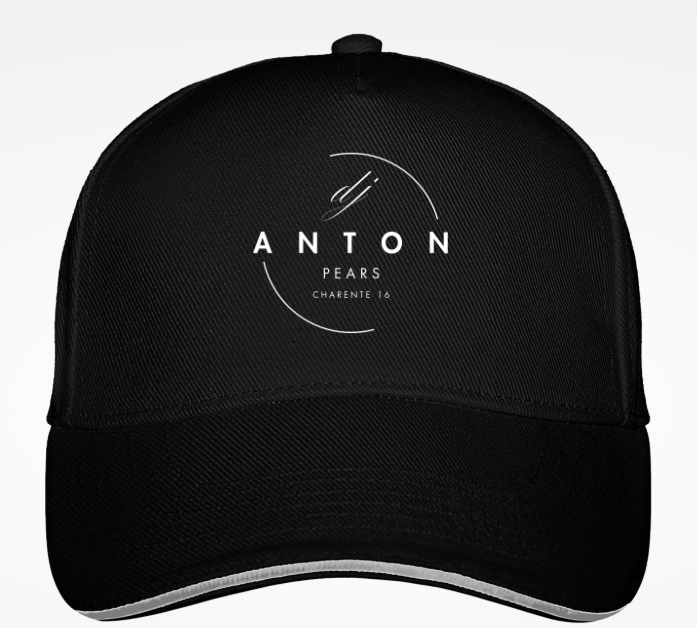 Image front Casque Brodée Edtion Blanc Anton Pears