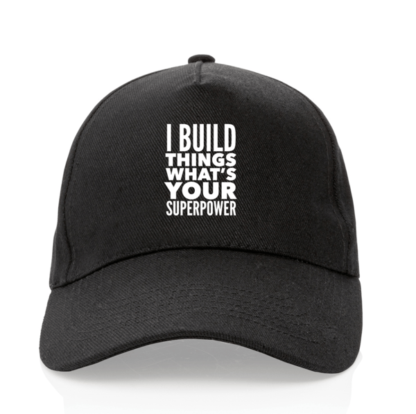 I Build Things Recycled Hat