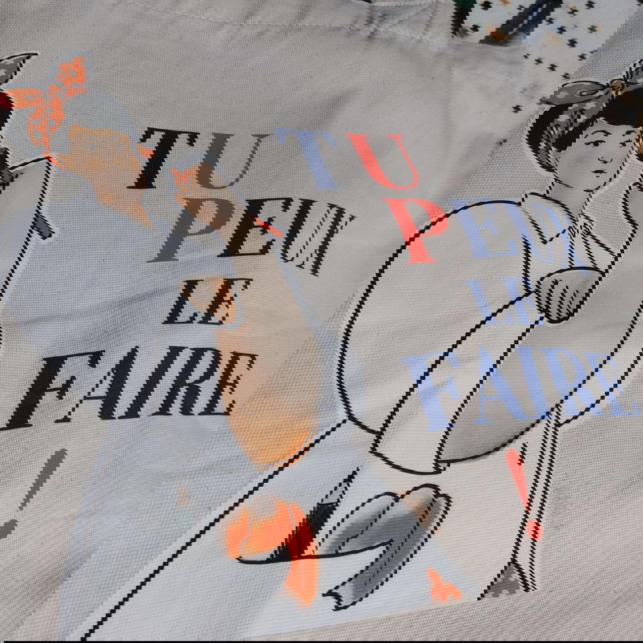 Image back Shopping Bag "Artiste power"