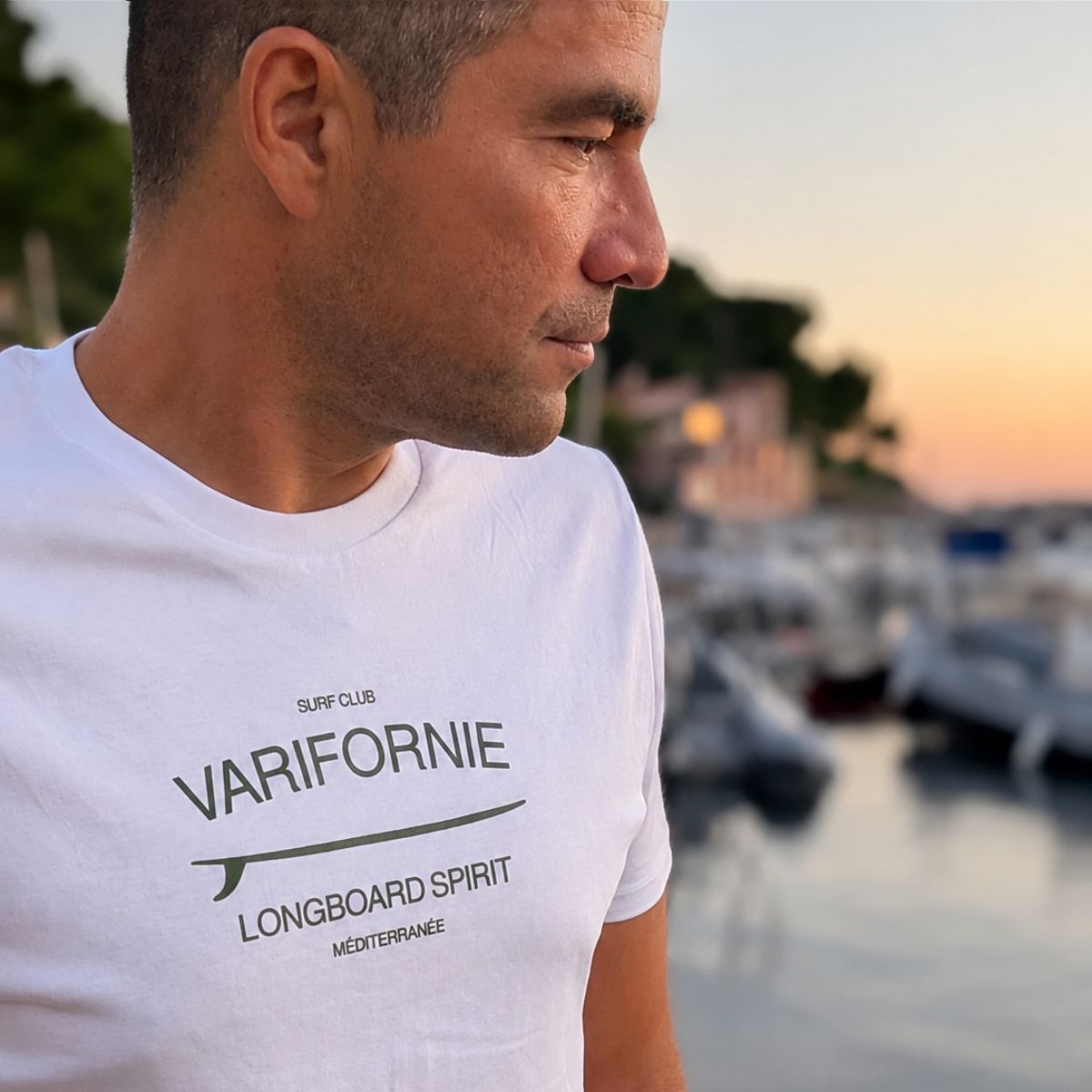 Image front T-shirt Longboard Spirit