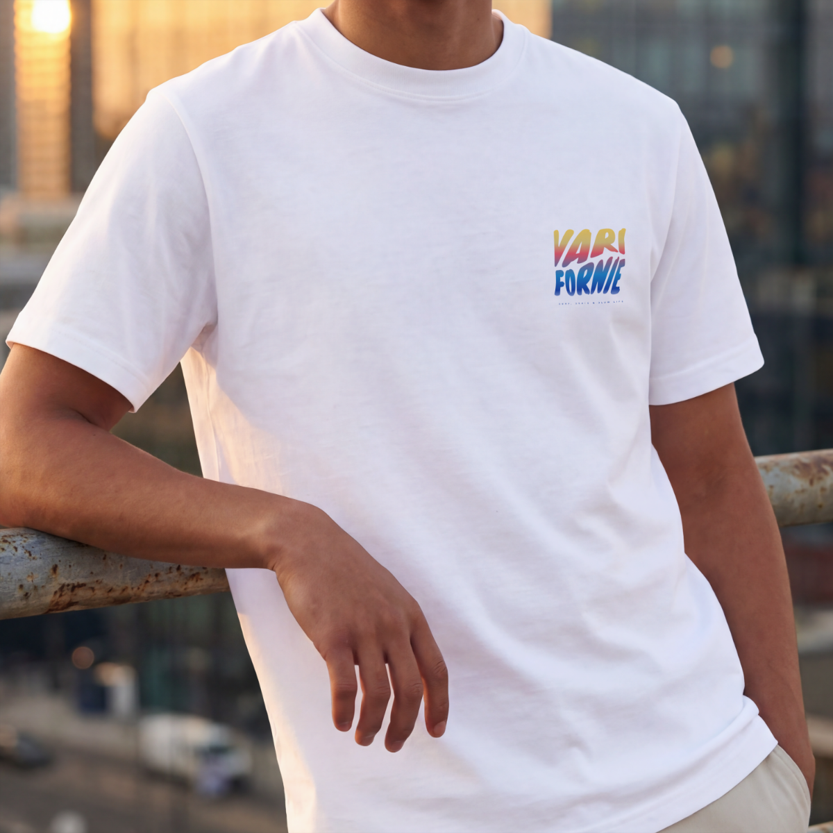 Image front T-shirt WAVY Rétro 