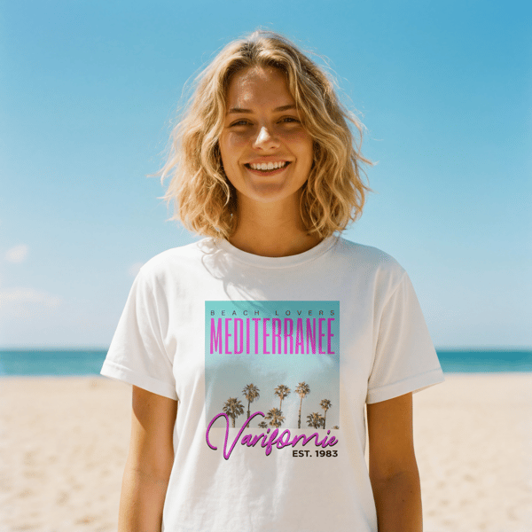 Image du produit T-shirt "Beach Lovers Méditerranée"
