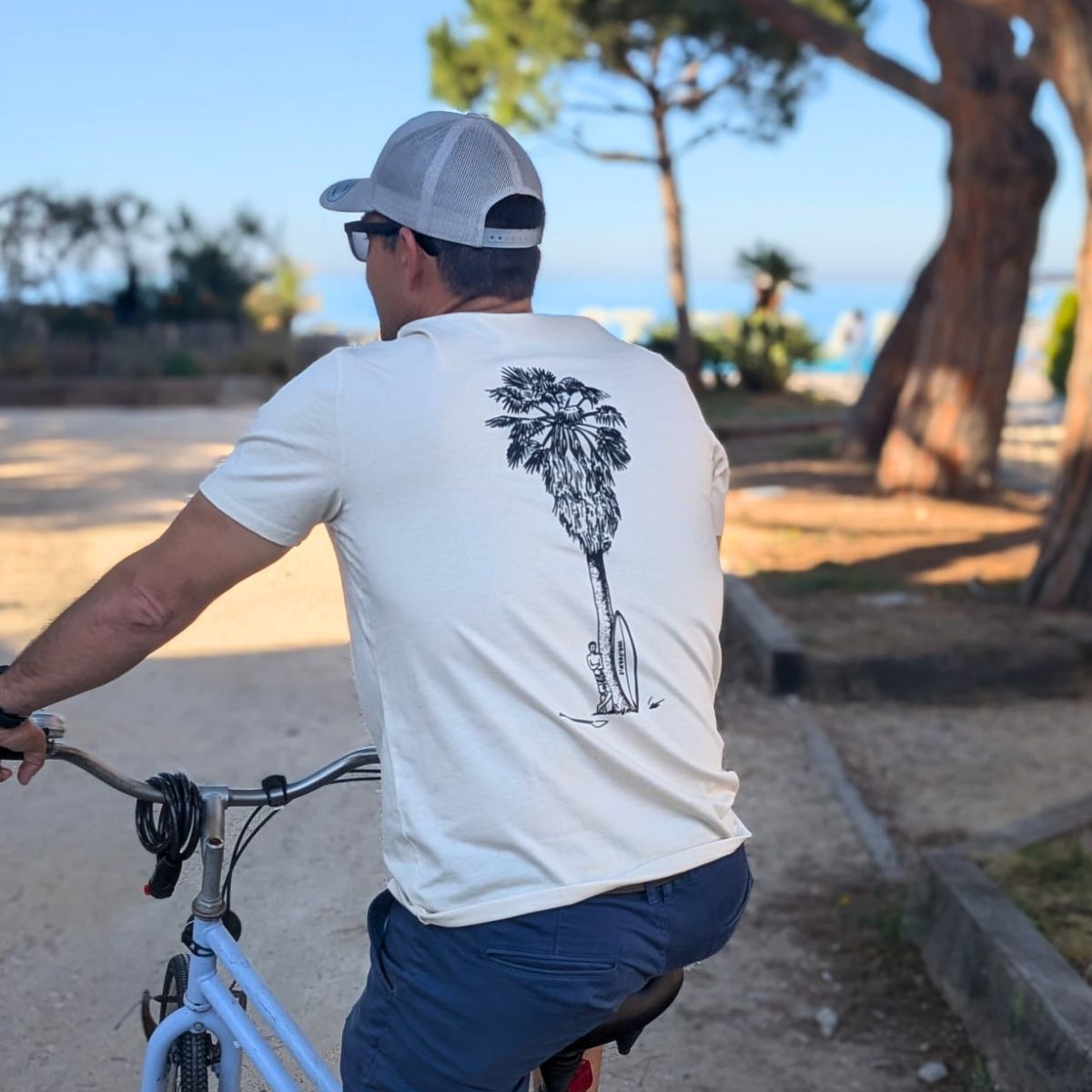 Image front T-shirt Collab "Gaspard" - Le Palmier 