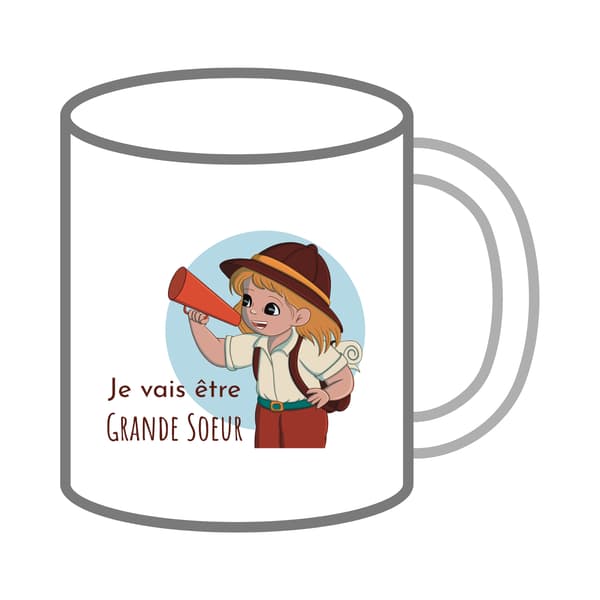 Mug Annonce "Grande Soeur"