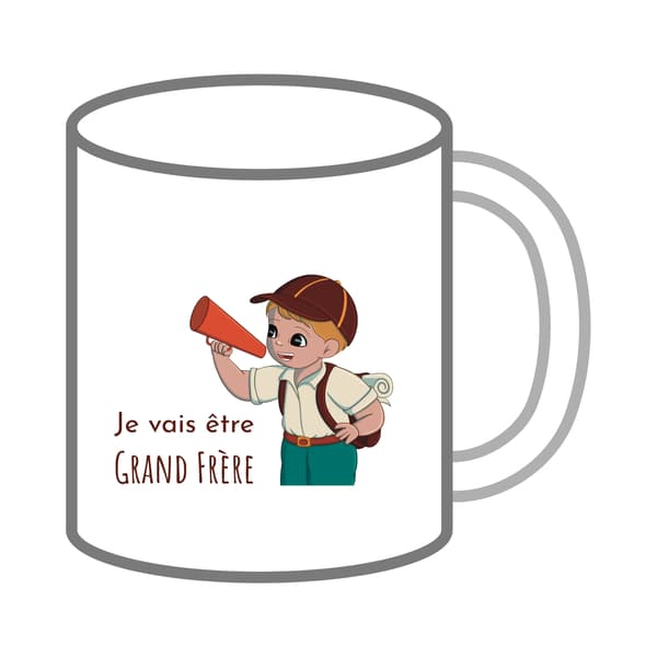 Mug Annonce "Grand Frère"