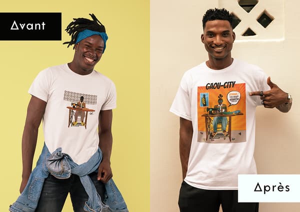 Avant / après des collections CKHART