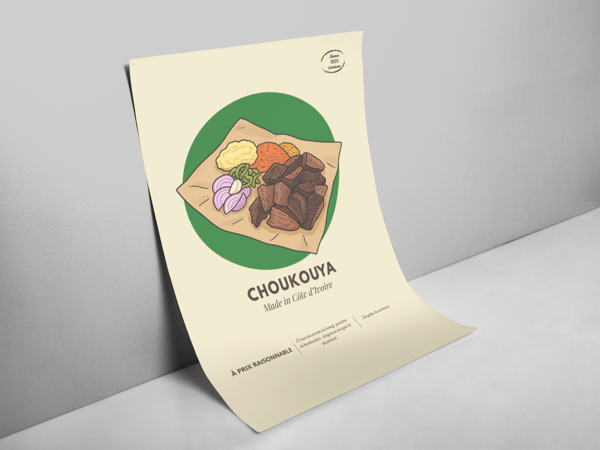 Image front Affiche Murale-Choukouya