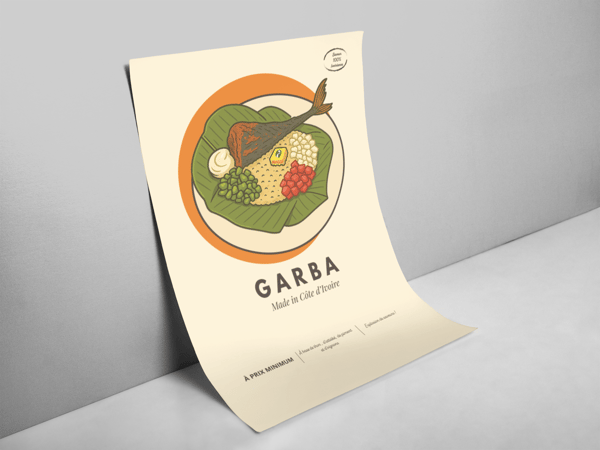 Image front Affiche Murale-Garba