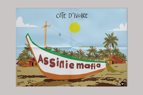 Image front Affiche Murale – Côte d’Ivoire – Assinie Mafia