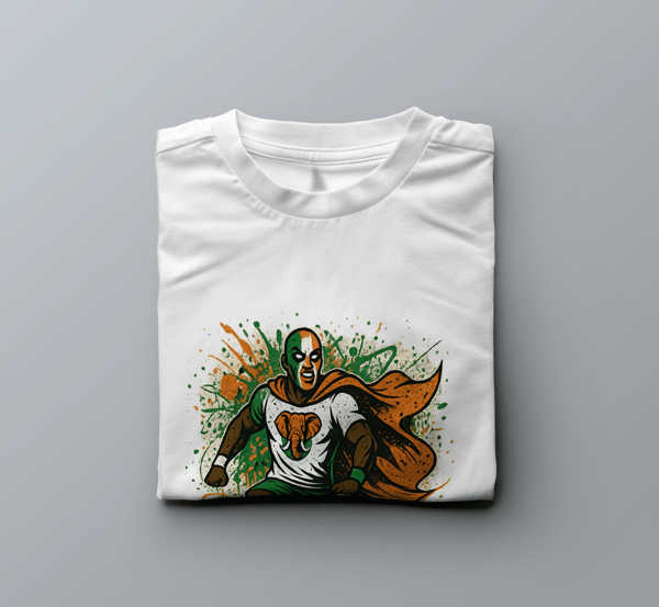 Image front  T-shirt, Super soccer