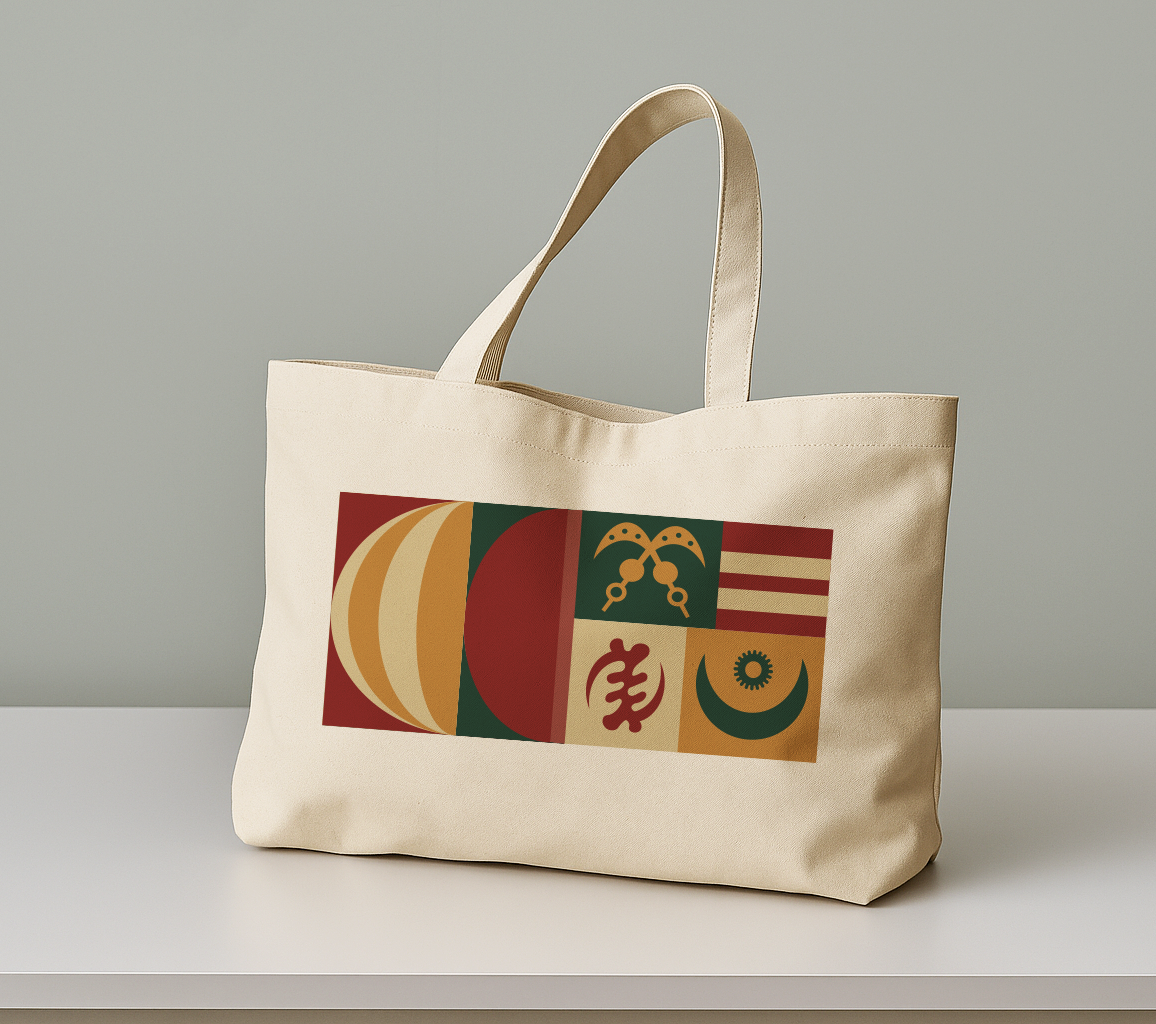 Image front Shopping bag, Adingra 05