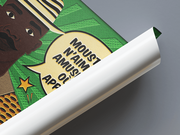 Image front Affiche Murale-Tonton Diby