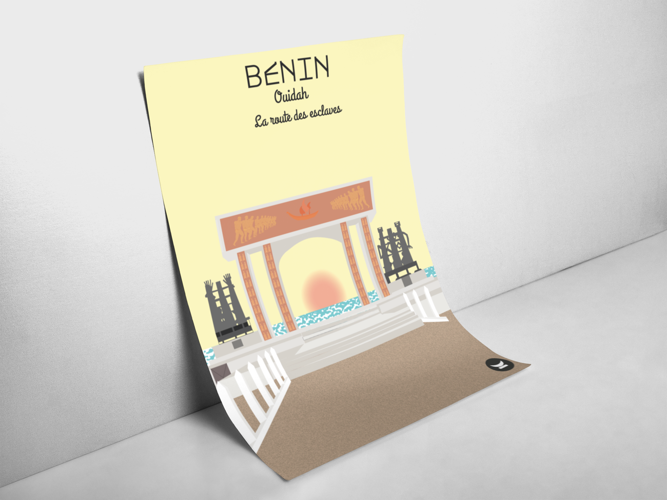 Image front Affiche Murale – Côte d’Ivoire – Le Pont ADO