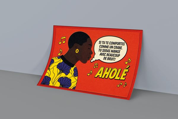 Image front Affiche Murale-Le ziguéhi